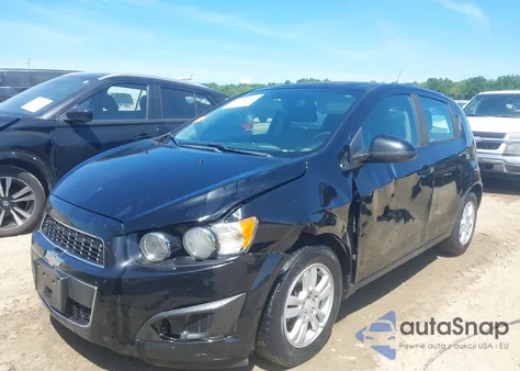 2012 Chevrolet Sonic 2Ls из США, поврежденный, VIN 1G1JA6SH4C4135625